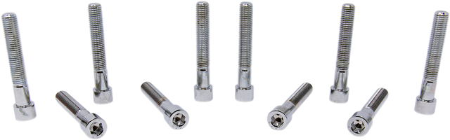 Drag Specialties MPB231S Fine Thread Socket-Head Bolt Pack for Harley-Davidson Motorcycle Repair