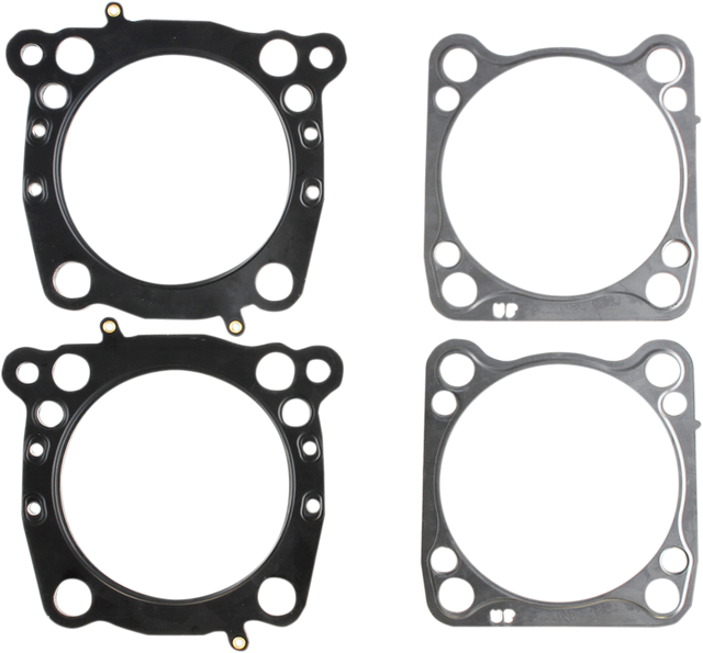 Cometic C10191-HB Multi-Layer Steel Cylinder Head/Base Gasket for Liquid Cooled Engines, Fits M8 Vehicles