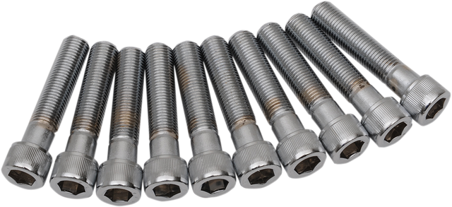 DRAG SPECIALTIES MPB253 Replacement Bolt Pack for Harley-Davidson Motorcycles, 3/8"-24 x 1-3/4" Fine Thread Socket-Head Bolts