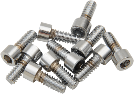 DRAG SPECIALTIES MPB191S Replacement Socket-Head Bolts for Harley-Davidson Motorcycles - 10 Pack