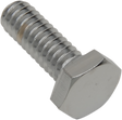 DRAG SPECIALTIES Hex-Head Bolts - Chrome 1/4"-20 x 5/8" MPB113 - Suitable for Harley-Davidson Touring and Softail Models
