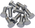 DRAG SPECIALTIES Hex-Head Chrome Bolts - 5/16"-18 x 3/4" (MPB123) for Harley-Davidson Motorcycles