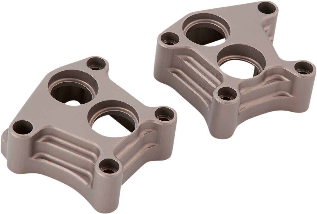 ARLEN NESS Lifter Block Covers - 10 Gauge - Titanium 12-575