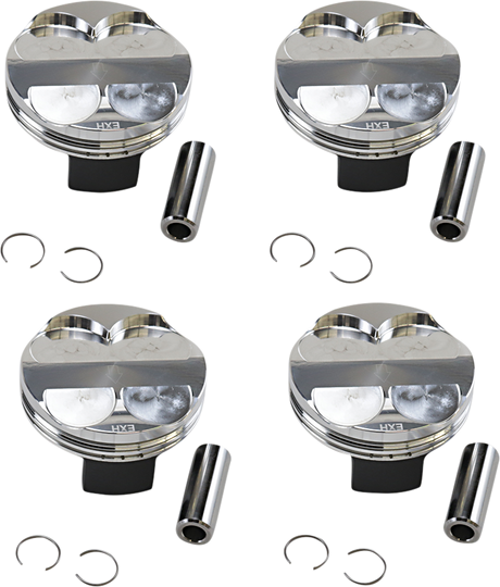 JE PISTONS Piston Kit - 73.40 mm - 13.8:1 CR - Suzuki 247628