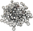 Drag Specialties Chrome Hex Nut - 1/4"-28 Thread, Model MPB165 for Harley Davidson and Cruiser Motorcycles