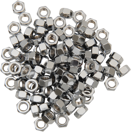 DRAG SPECIALTIES Hex Nut - 5/16"-18 - Chrome (Part Number: MPB169) for Harley-Davidson Motorcycles