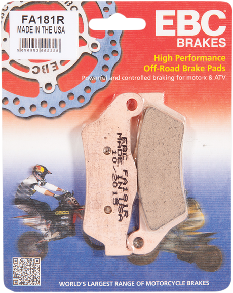 EBC Sintered "R" Brake Pads FA181R