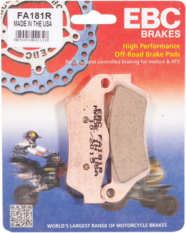 EBC Sintered "R" Brake Pads FA181R
