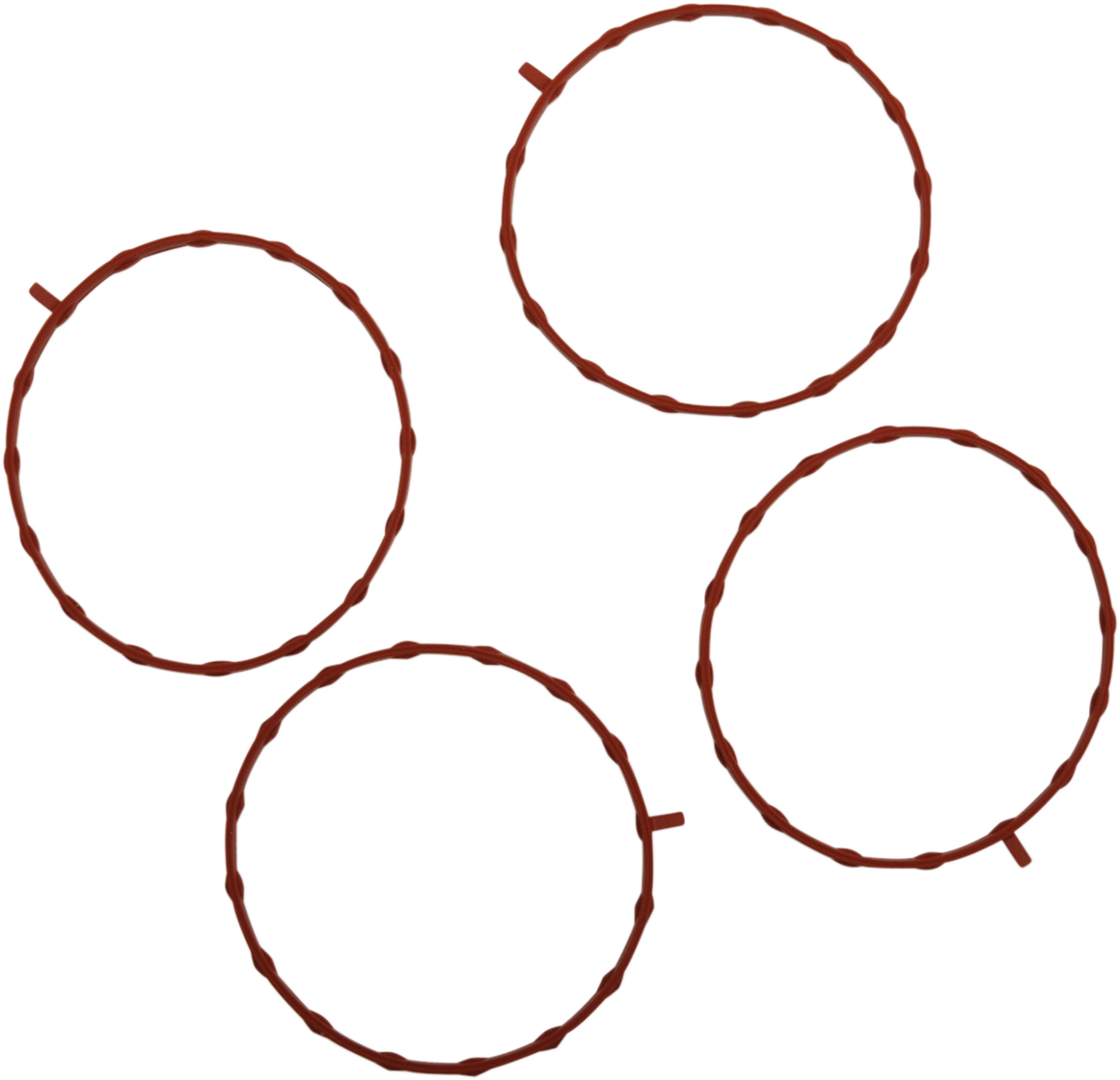 COMETIC C10204 Throttle Body Seal - 4 Pack for Ford F-150, Chevrolet Silverado, RAM 1500, and Dodge Durango with M8 Bolts