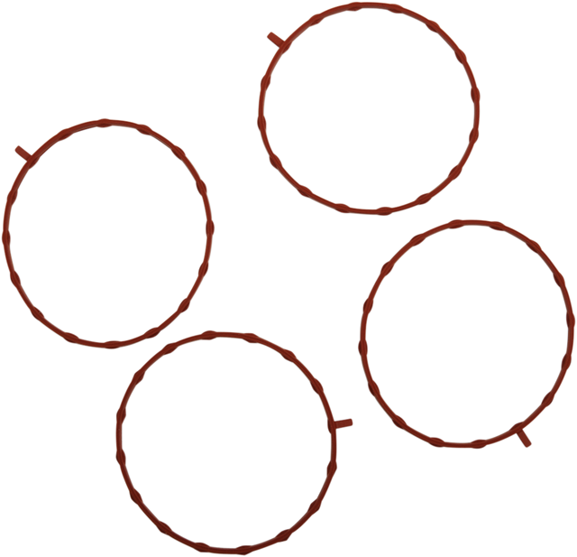 COMETIC C10204 Throttle Body Seal - 4 Pack for Ford F-150, Chevrolet Silverado, RAM 1500, and Dodge Durango with M8 Bolts