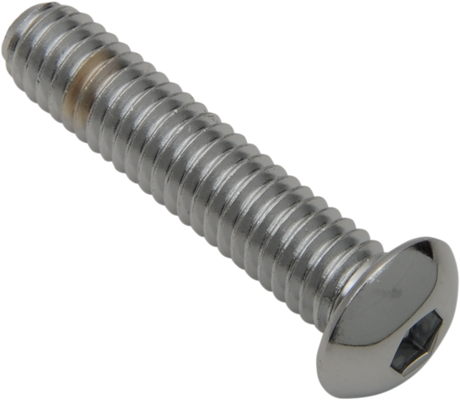 Drag Specialties MPB828 Button Head Replacement Bolts for Harley-Davidson Motorcycles – 5/16"-18 x 2", Pack of 5