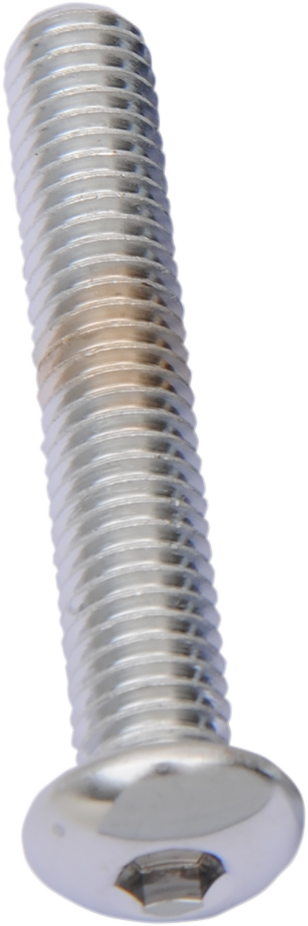 Drag Specialties Button Head Bolts Set - 3/8"-16 x 2-1/4" Replacement Bolts for Harley-Davidson and Custom Motorcycles, Pack of 5