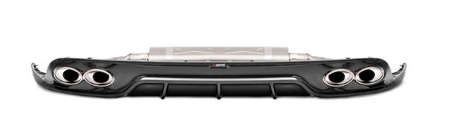 Akrapovic Rear Carbon Fiber Diffuser for 2016-2017 Porsche 911 Turbo & Turbo S (991.2) - High Gloss Finish