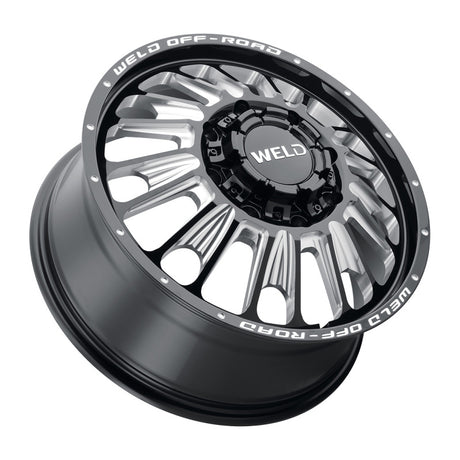Weld Off-Road W121 20x8.25 Scorch Gloss Black Alloy Wheel for Front 8x200 Bolt Pattern