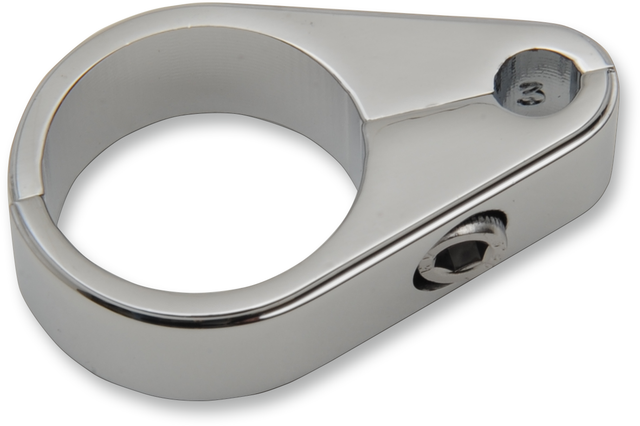 DRAG SPECIALTIES Die-Cast Cable Clamp - Single Throttle for 1-inch Frames, Part 11-0051-SC1