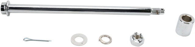Drag Specialties Rear Chrome Axle Kit for Harley-Davidson Touring Models '80-'99, Part #16-0303-BC520