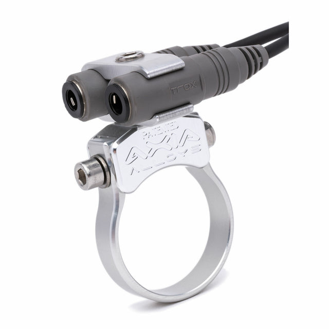 AXIA MODRJ-C Race Radio Jack Mount - Silver for Off-Road Vehicles with Standard Nexus and TRAX Plugs