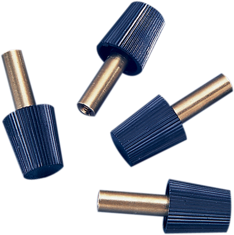 DRAG SPECIALTIES Reset Knobs 5-Pack for Mini Speedometers with Tripmeter - Part No. 21-6815/7-A-BX