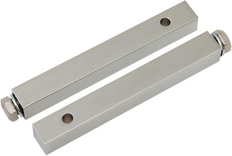 DRAG SPECIALTIES 17-0464SC2 Chrome Aluminum Foot Peg Bars for Harley-Davidson Motorcycles