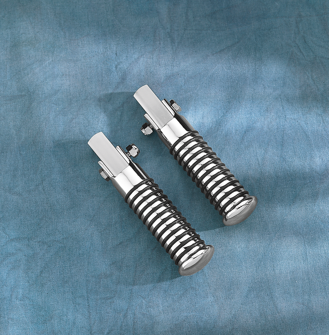 Drag Specialties Stud Mount Foot Peg 362019-BC309 for Harley-Davidson Models with 5/8" Square Steel Block and 3/8"-24 Thread