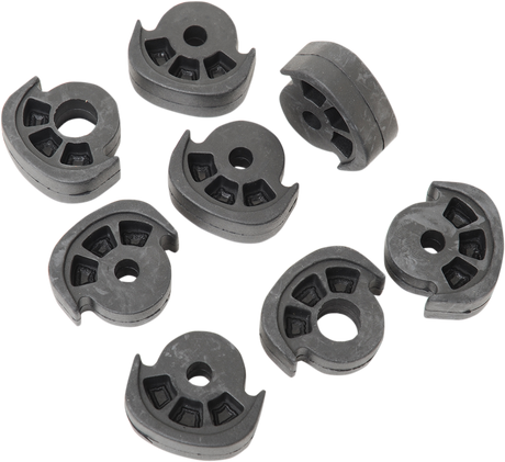 DRAG SPECIALTIES Large Foot Peg Rubber Set Part #361056-HC6 for Harley Davidson Motorcycles