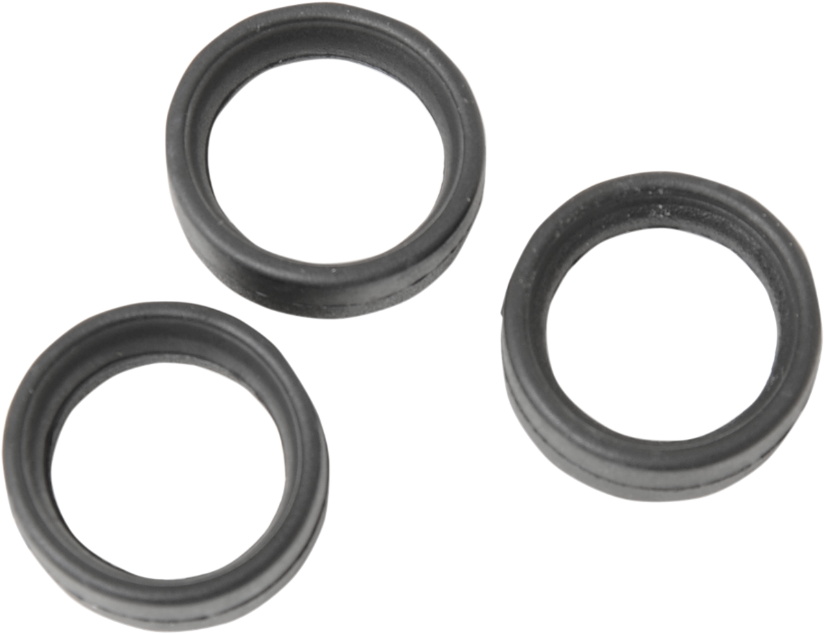 DRAG SPECIALTIES Shift Peg Rubbers - Standard 361058-HC3 for Harley-Davidson Touring and Softail Models