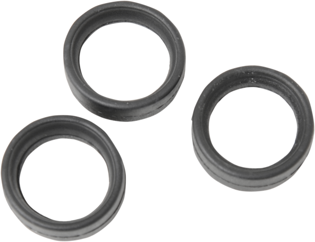 DRAG SPECIALTIES Shift Peg Rubbers - Standard 361058-HC3 for Harley-Davidson Touring and Softail Models