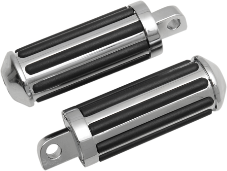 Drag Specialties Rail Foot Peg - Male Mount - 1-1/2 inch, Part #17-0968BC324, Compatible with Harley-Davidson Touring and Softail Models