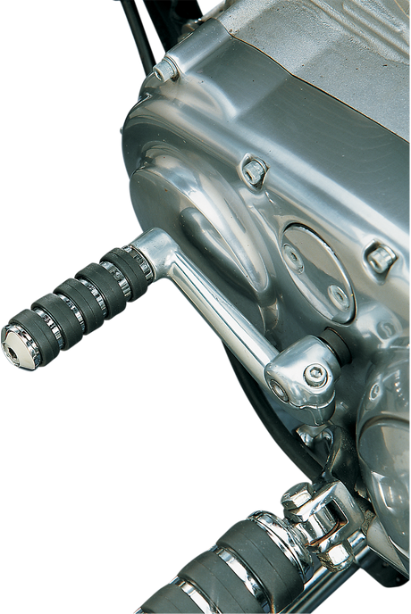 Drag Specialties Soft-Ride Extended Shift Peg with Chrome Finish for Harley-Davidson Motorcycles - Part 16-0022IL2-SC1