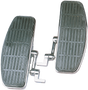 DRAG SPECIALTIES Adjustable Chrome Floorboards with Damper for Harley-Davidson FX Models (Part #17-0417-BXLB2)