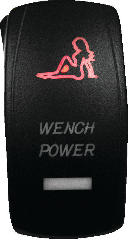 DragonFire Racing Wench Power Red - High-Performance Powersports Recovery Gear