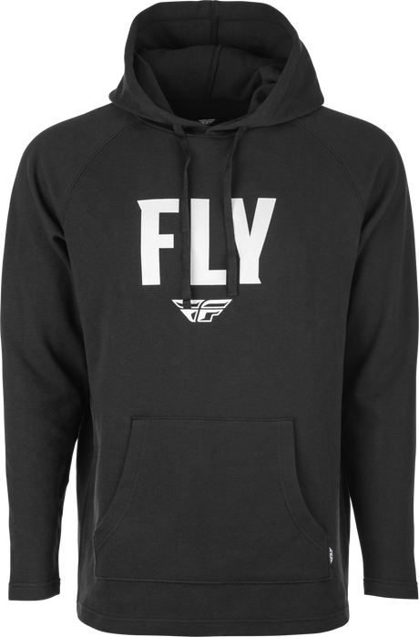 Fly Racing Weekender Pullover Hoodie in Black/White - Size Medium