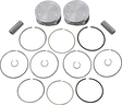 JE PISTONS Piston Kit - 4.25" Bore - +0.313" Oversize - 107" M8 370246