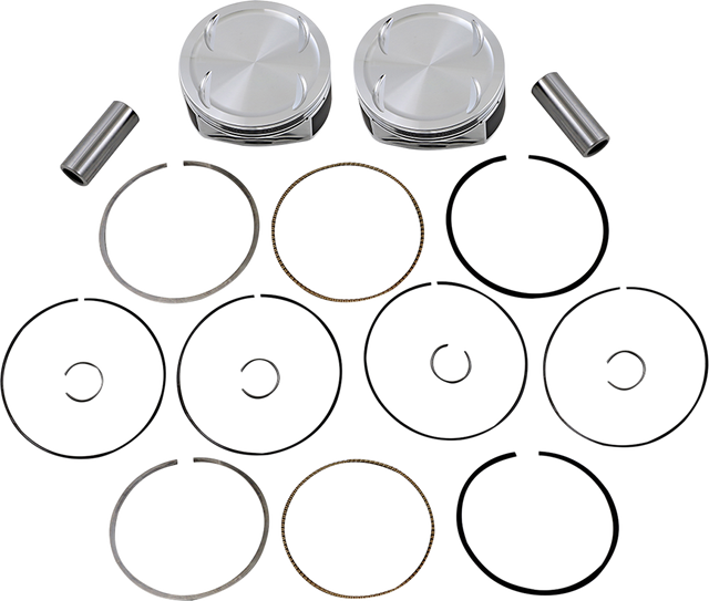JE PISTONS Piston Kit - 4.250" Bore - +0.175" Oversize - 114"/117" M8 370252