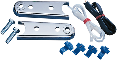 Drag Specialties Turn Signal Relocation Kit for Rear '84-'01 FXST – Part 20-0369-BC251