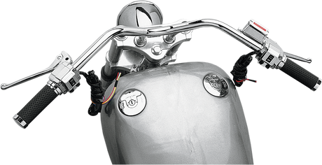 Drag Specialties Handlebar Control Kit with Switch for Harley Davidson '72-'81 – Part No. 42375-LBX2