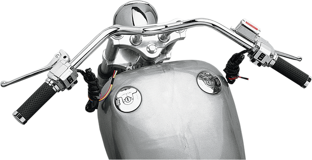 Drag Specialties Handlebar Control Kit with Switch for Harley Davidson '72-'81 – Part No. 42375-LBX2