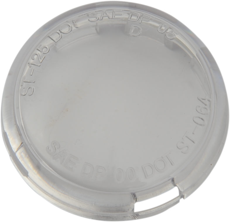 DRAG SPECIALTIES Clear Turn Signal Lens 162375-HC3 for Harley-Davidson Deuce Models
