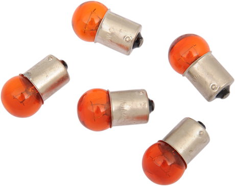 DRAG SPECIALTIES Amber Globe Bulb - Part 20-6589AB-BC202 for Harley Davidson Motorcycles