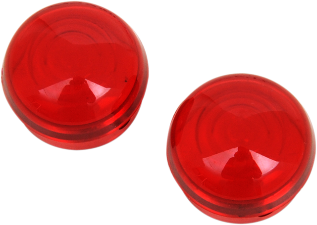 DRAG SPECIALTIES Replacement Red Lens Part Number 20-6589RL-HC3 for Harley-Davidson Motorcycles