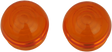 DRAG SPECIALTIES Replacement Amber Lens for Marker Lights - Part No. 20-6589AL-HC3