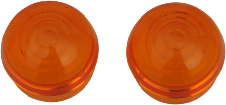 DRAG SPECIALTIES Replacement Amber Lens for Marker Lights - Part No. 20-6589AL-HC3
