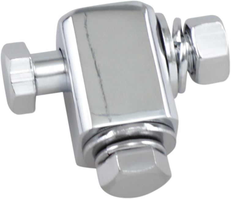 Drag Specialties Headlight Mounting Block with Hardware for 5-3/4 inch Bottom-Mount Headlights