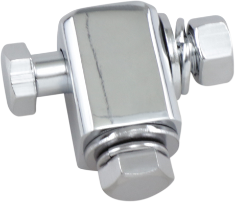 Drag Specialties Headlight Mounting Block with Hardware for 5-3/4 inch Bottom-Mount Headlights