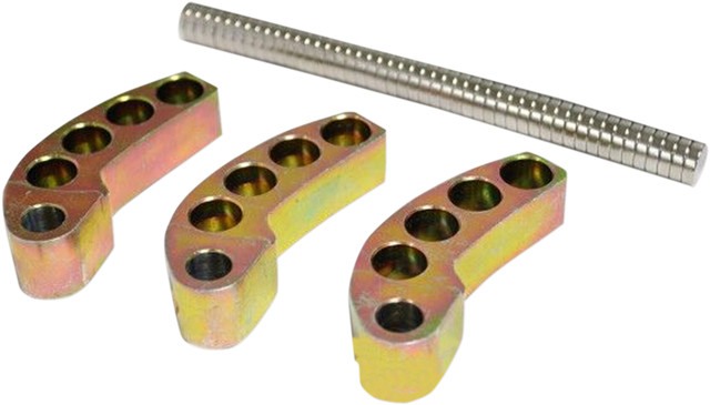 BIKEMAN PERFORMANCE Goldstar Magnetic Adjustable Clutch Weights - 68 g to 90 g - Arctic Cat 05-GSW-6890-T