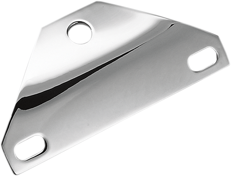 DRAG SPECIALTIES Chrome Bottom-Mount Headlight Bracket 77-6014-SC2 for Harley-Davidson Motorcycles