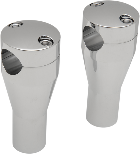 DRAG SPECIALTIES Handlebar Riser Sockets with Bolt Top - 4 Inch for Harley-Davidson Motorcycles