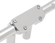 DRAG SPECIALTIES Buffalo Handlebar Clamp - Smooth for 1-1/4" and 1" Handlebars, Fits 3-1/2" On-Center Risers with Offset Holes
