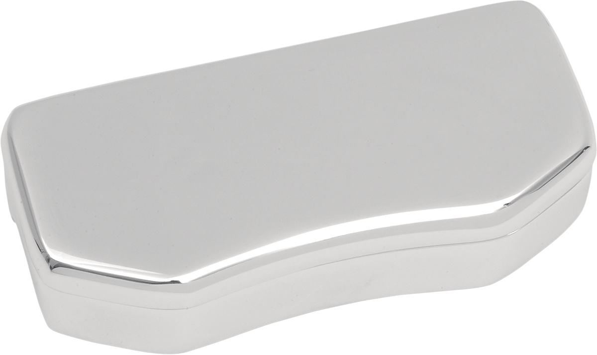 DRAG SPECIALTIES Buffalo Handlebar Clamp - Smooth Hidden Fit for 1-1/4" and 1" Handlebars with 3-1/2" On-Center Risers