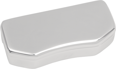 DRAG SPECIALTIES Buffalo Handlebar Clamp - Smooth Hidden Fit for 1-1/4" and 1" Handlebars with 3-1/2" On-Center Risers